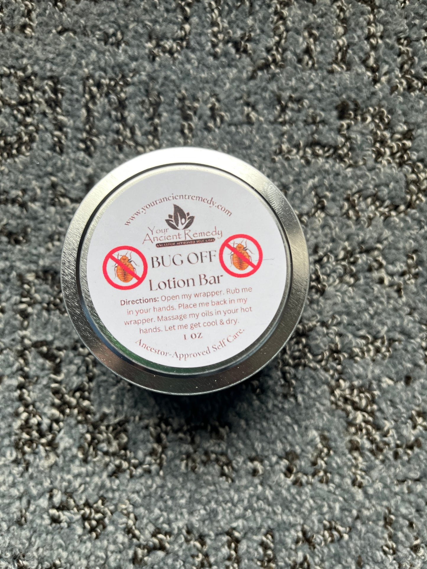 Bug Off Lotion Bar **New & Improved** Non Greasy