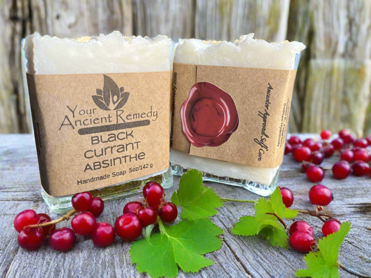 NEW! Black Currant Absinthe Handmade Soap