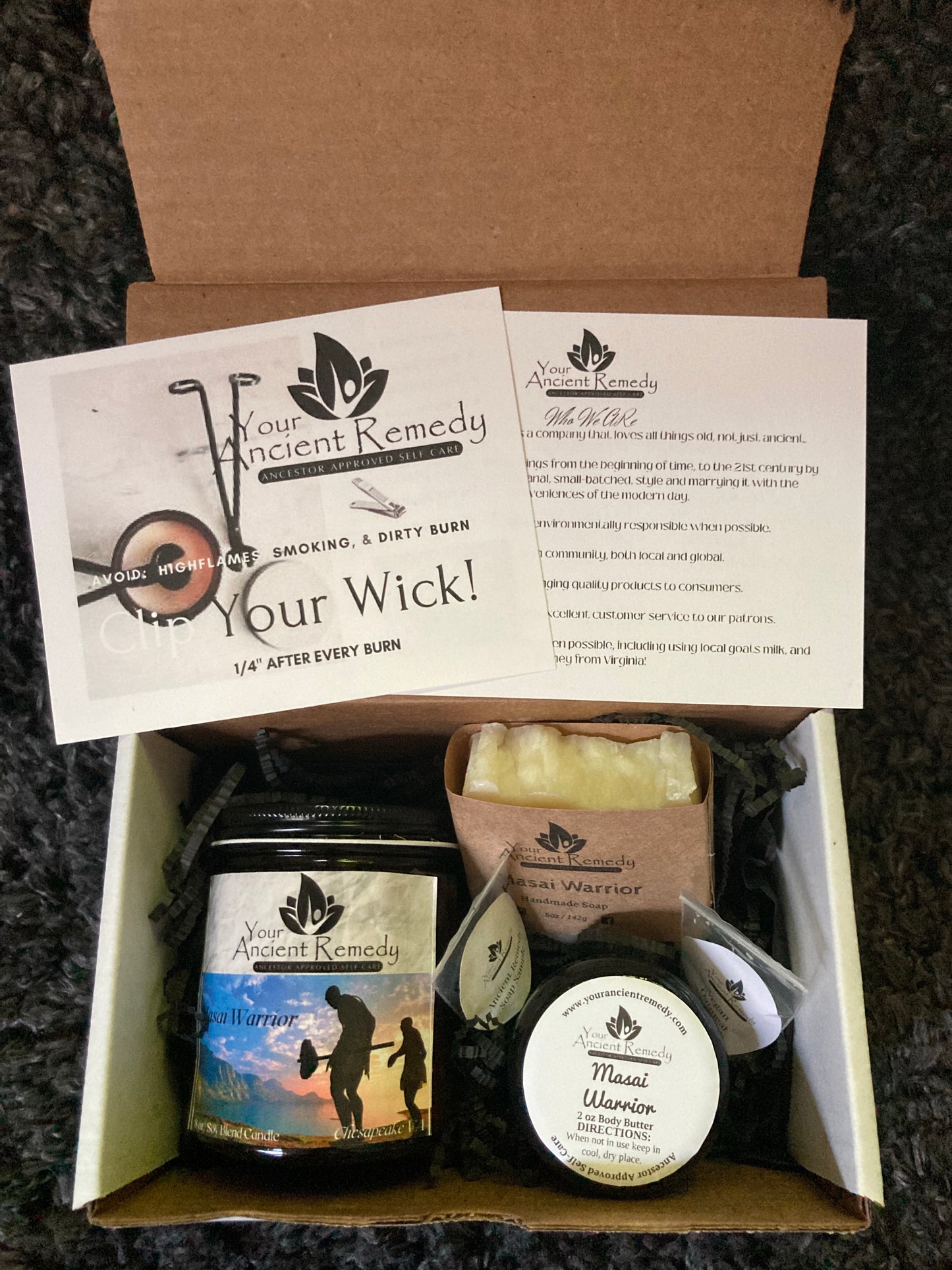 Masai Warrior Handmade Soap (Discontinued)