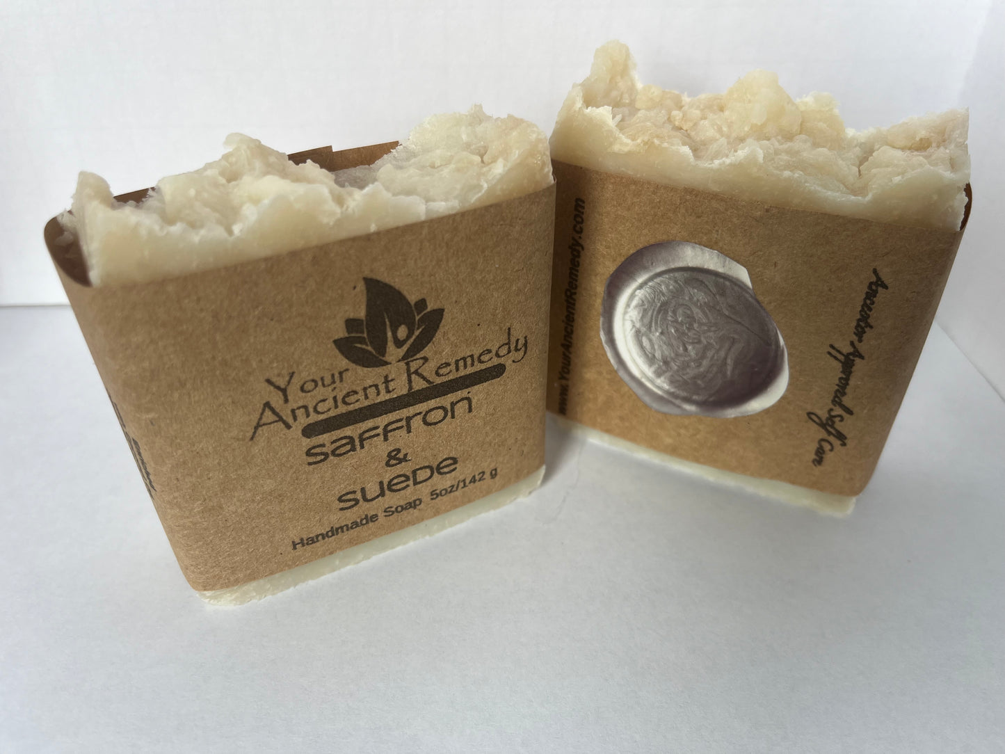 NEW! Saffron and Suede Handmade Soap PREORDERS