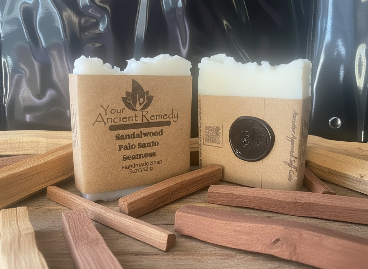 NEW! Palo Santo Sandalwood & Seamoss