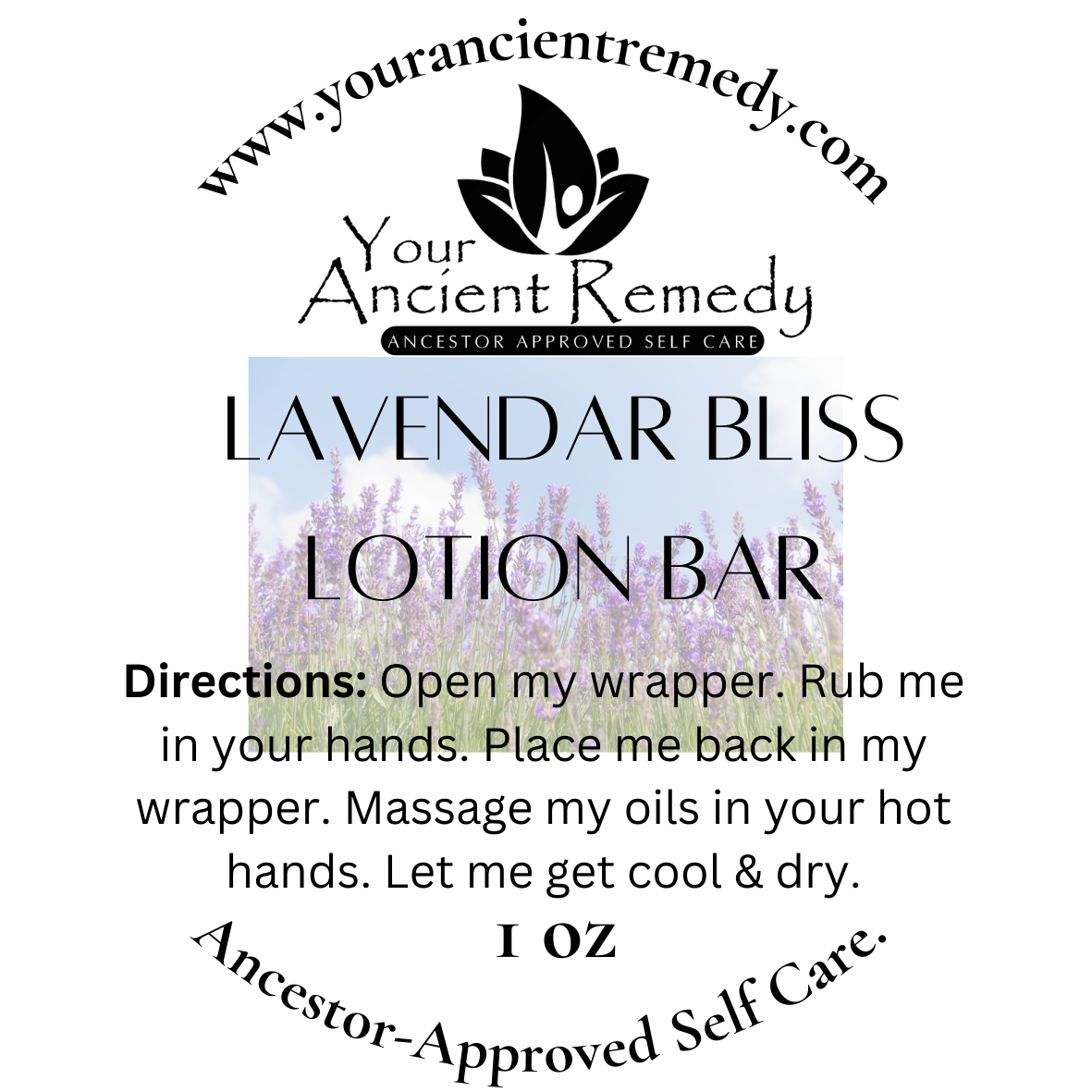 Lavendar Bliss Lotion Bar