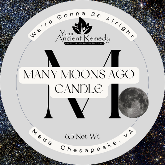 Many Moons Ago Candle